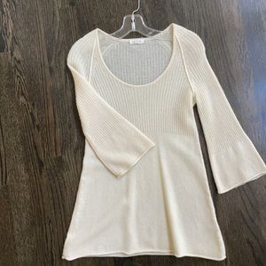 100% Cashmere Scoop Neck Sweater